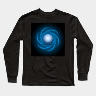 Atomic Structure Background Long Sleeve T-Shirt